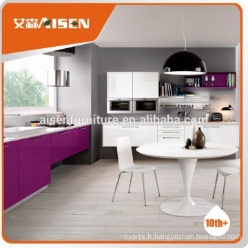 Advanced Germany machines factory directement angled kitchen cabinets